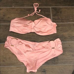 Victoria’s Secret Frosted Pink 2pc Swim